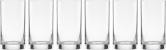 Tuscany Classics 6-Piece Juice Glass Set, 2.85 LB, Clear, 8 Oz