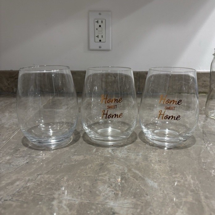Set of 3 Tumbler Glasses