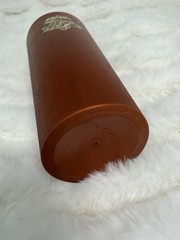 Vintage 1970s Mushroom Tumbler Cup Copper Metallic Plastic Retro Drinkware