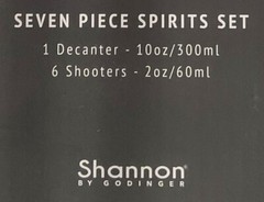 Dublin Collections 7 Piece Spirits Set-New in Box