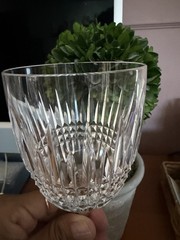 Vintage Waterford Lismore Diamond Lead Crystal White Wine Glass