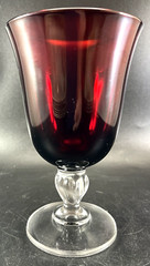 Cristal D’Arques-Durand Casual Settings Ruby Water Goblet
