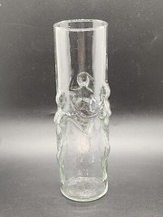 Vintage La Femme 3D Naked Nude Lady Woman Drinking Glass Decor 9″ Tall