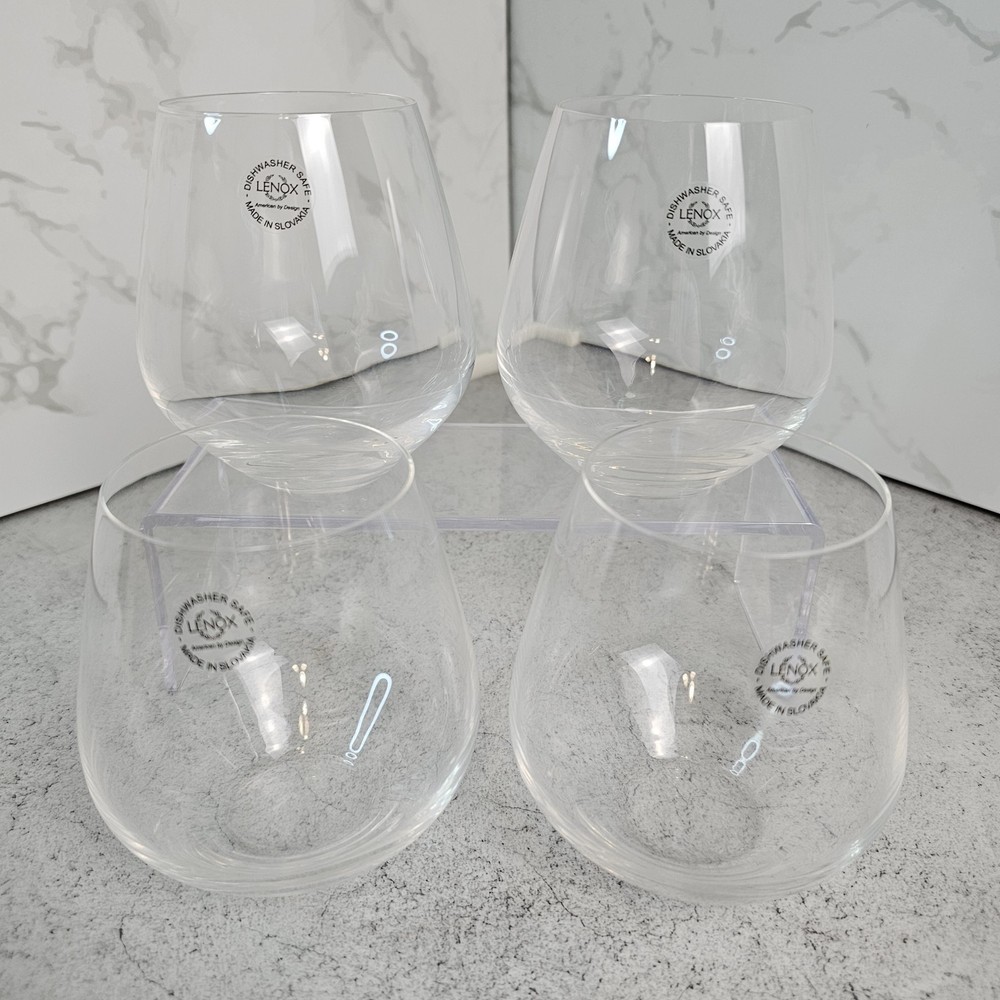 Lenox American By Design Tuscany Classics Collection Tumbler Glasses Set of 4