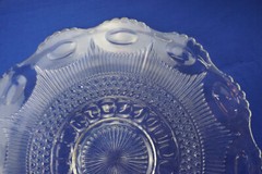 Tiffin Bullseye / US Glass Manhattan Torte Plate, Punch Bowl Underplate 22 (S33)