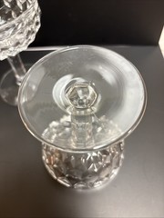 Vintage Fostoria American Cube Set of 3 Sherbets/Champagne 4.5” EUC
