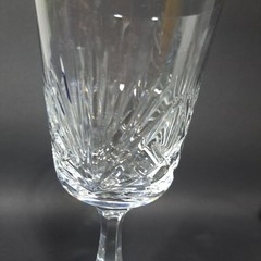 Oscar De La Renta Crystal Austria Stemmed Glass Water Wine Drinkware Barware