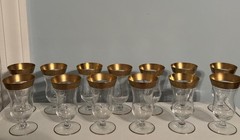 Glastonbury Lotus Minuet Juice/Cocktail Glasses (13 Available)