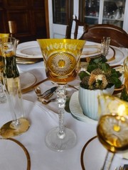 The Karl KLOKOTSCHNIK Cut Crystal Wine Goblet Set Of 5