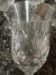 Set of seven ( 7) Miller ROGASKA Crystal 7” wine/Water glasses