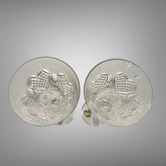 Waterford Crystal Celebration Champagne Toasting Flutes Love Hearts 10.25″ Pair