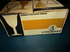 12 Luminarc 1.5 oz / 3 cl Stemmed tulipe Glasses Verrerie Cristallerie D’Arques