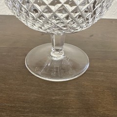 VTG Waterford Crystal Colleen Short Stem Cut Large Brandy Glass 5 1/4” tall