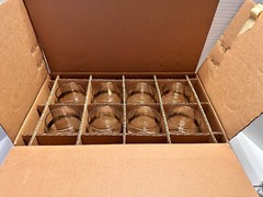 8 Roly Poly Glasses Silver Band Harness Steeplchase Thoroughbred Horse Racing #2