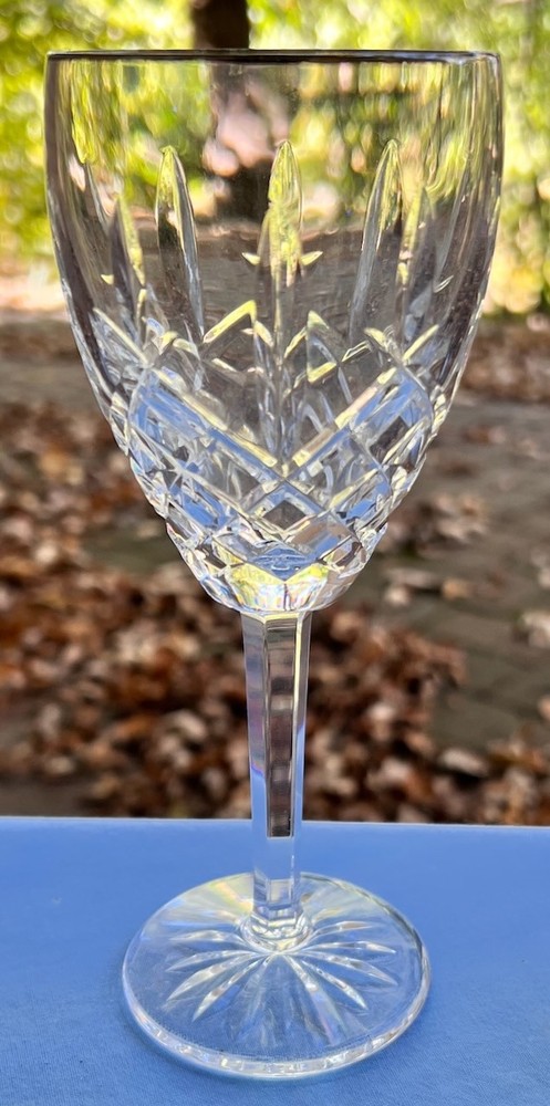 Waterford Crystal Araglin Platinum Wine Glass Goblet