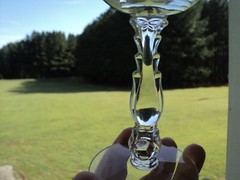 Fostoria «Willowmere» Pattern Wine/ Water Glasses – 7.25″ – Set of 4 – – 10 ozs
