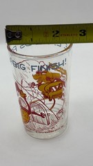 Vintage 1974 Warner Bros Looney Tunes Wile E Coyote Bugs Bunny Highball Glass