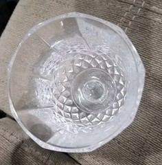 Wine Glass Longchamp by Cristal D’Argues-Durand (?), Diamond Pattern