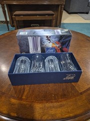 Longchamp Cristal D’arques Tumblers 11 1/4 oz Crystal 4 Piece Made In France