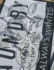 Set 5 Libbey KNOB HILL Clear Liquor Cocktail Cordial Glasses 3 Ball Stem 3oz EUC