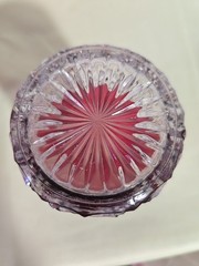 Victorian Ruby Flashed 3.75 Inch Philadelphia Souvenir,Excelsior Springs.