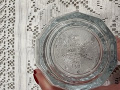 Pasabahce Palaks Baroque Clear Glass Cups Set ofVintage Style Embossed Tumblers