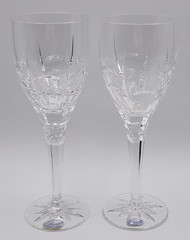 Rogaska Aristocrat Water Goblets 9 1/4″ Tall Set of 2
