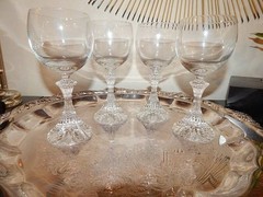 Mikasa – The Ritz – Wine Glasses Set of 4 – VGUC