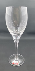 Set of Two (2) Gorham Crystal Jolie 7 1/2″ h Wine Glass 8 oz Excellent!