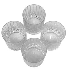 Oscar de la Renta Couture Double Old Fashioned Glass 4pc Set
