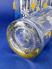 4 Vintage 5.5″ Vidosa Venezuela Water Glasses designed by Vondel Glasses Tumbler