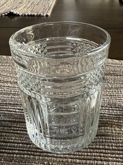 Set Of 2 Libbey Radiant Double Old Fashioned Rocks Whiskey Glasses 10 oz 4”