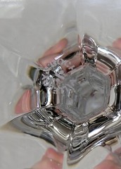VILLEROY & BOCH COLONNADE Pair(2) – 8 3/8″ Crystal Water Goblets EUC!