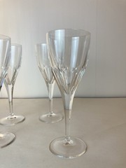 Villeroy and Boch crystal adeline claret wine glasses set of 4