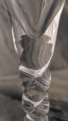 Tiffin-Franciscan Etched Crystal Wine Glasses,Set Of 2, 7¾»Great Wedding Gift!