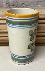 Vintage Peters & Reed FLORENTINE 5 1/2″ Tall Lemonade Juice Water Tumbler