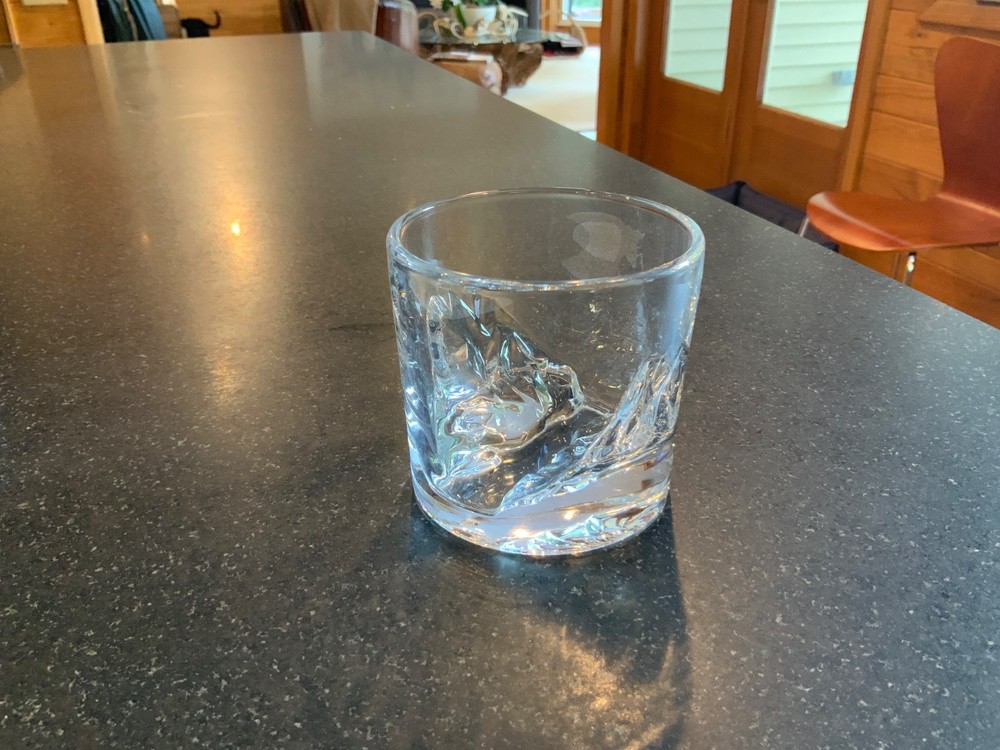 LIITON GRAND CANYON WHISKEY DOUBLE OLD FASHIONED GLASS NEAR PERFECT CONDITION