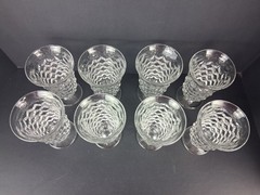 Fostoria American Clear Footed Water Iced Tea Goblets Glasses 5.75 » USA