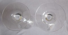 2 Red Wine Goblets Glasses Spiegelau Crystal Authentis Pattern 8 5/8″