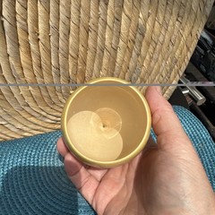 Vintage 1970 The Pottery Hawaii Wine/Water Goblet