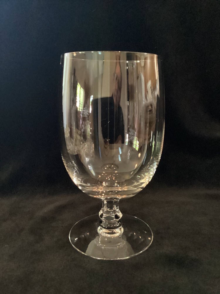 Vintage Fostoria Glass #6080 «Fascination» iced tea goblet- clear – no trim