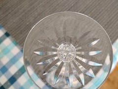 WATERFORD ARAGLIN CRYSTAL SET OF 4 WINE GLASSES 7 1/8” Excellent Used Condition