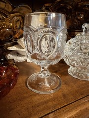 Clear Adams Palace Moon and Stars Goblet *NO FLAWS*