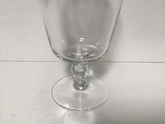 Vintage West Virginia Glass Specialty 876 Water Goblet For Gift 