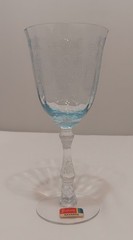 Choice Vintage Elegant Fostoria Navarre Blue Stem Water Wine Champagne Goblet