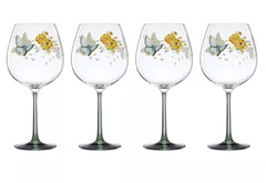 Lenox Butterfly Meadow Balloon Wine Glasses 26 oz, Set of 4! NEW!