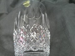 Set of 6 Waterford Crystal Colleen Flat Tumblers, 10 oz, 4-1/4″ w Labels