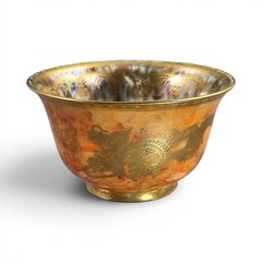 Daisy Makeig-Jones Wedgwood Fairyland Lustre bowl Z4825 dragon design c.1915