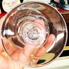 CAPRI OPTIC by Baccarat Sherry 4.5″ tall NEW NEVER USED made in France