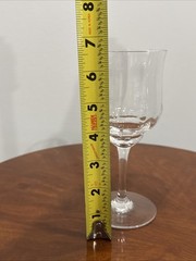 Baccarat Capri (Optic) Crystal 6″ Claret Wine Glass